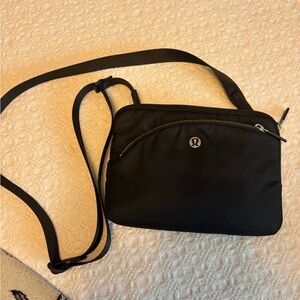 Lululemon Athletica Black Crossbody Purse